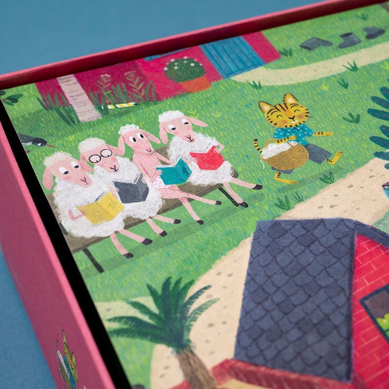 puzzle y juego de pistas